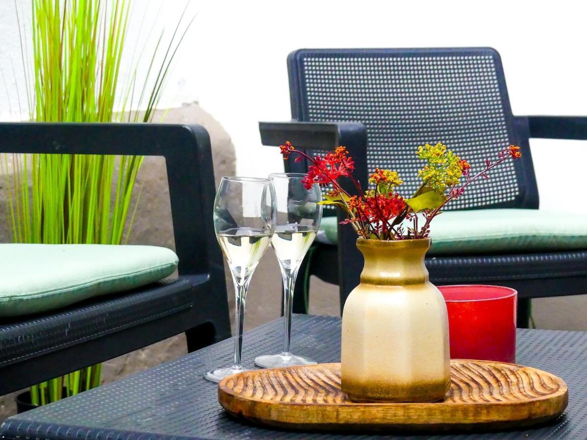 Cosy Appartement Met Tuin In Centrum Antwerpen Gratis Parking Free Parking! Luaran gambar