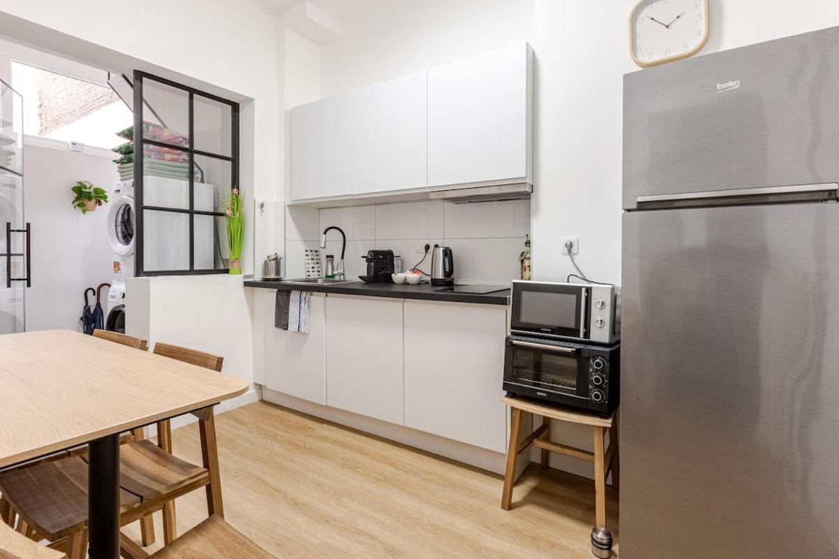Cosy Appartement Met Tuin In Centrum Antwerpen Gratis Parking Free Parking! Luaran gambar