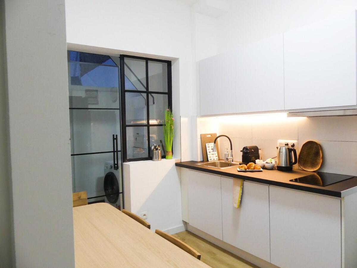 Cosy Appartement Met Tuin In Centrum Antwerpen Gratis Parking Free Parking! Luaran gambar