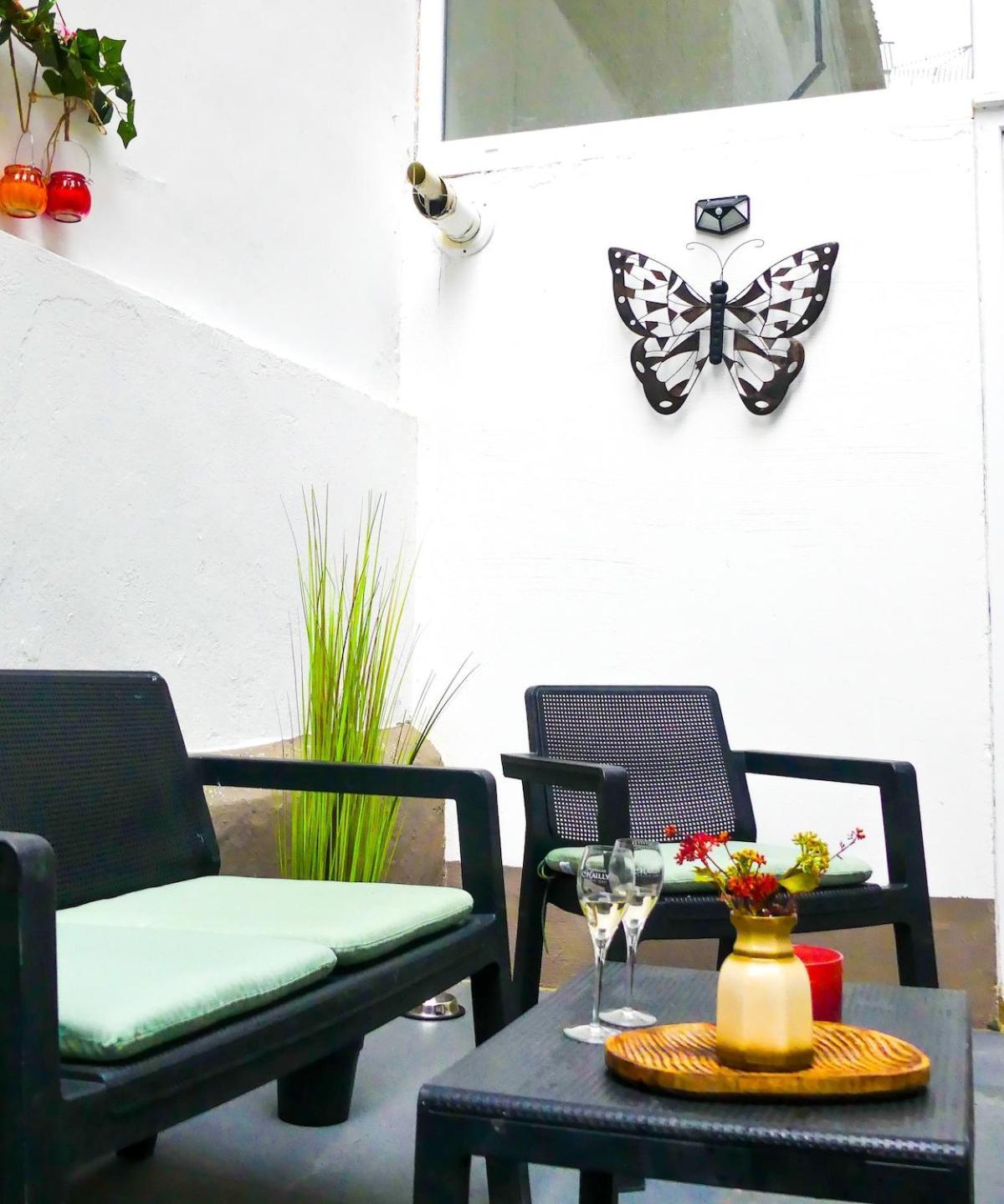 Cosy Appartement Met Tuin In Centrum Antwerpen Gratis Parking Free Parking! Luaran gambar