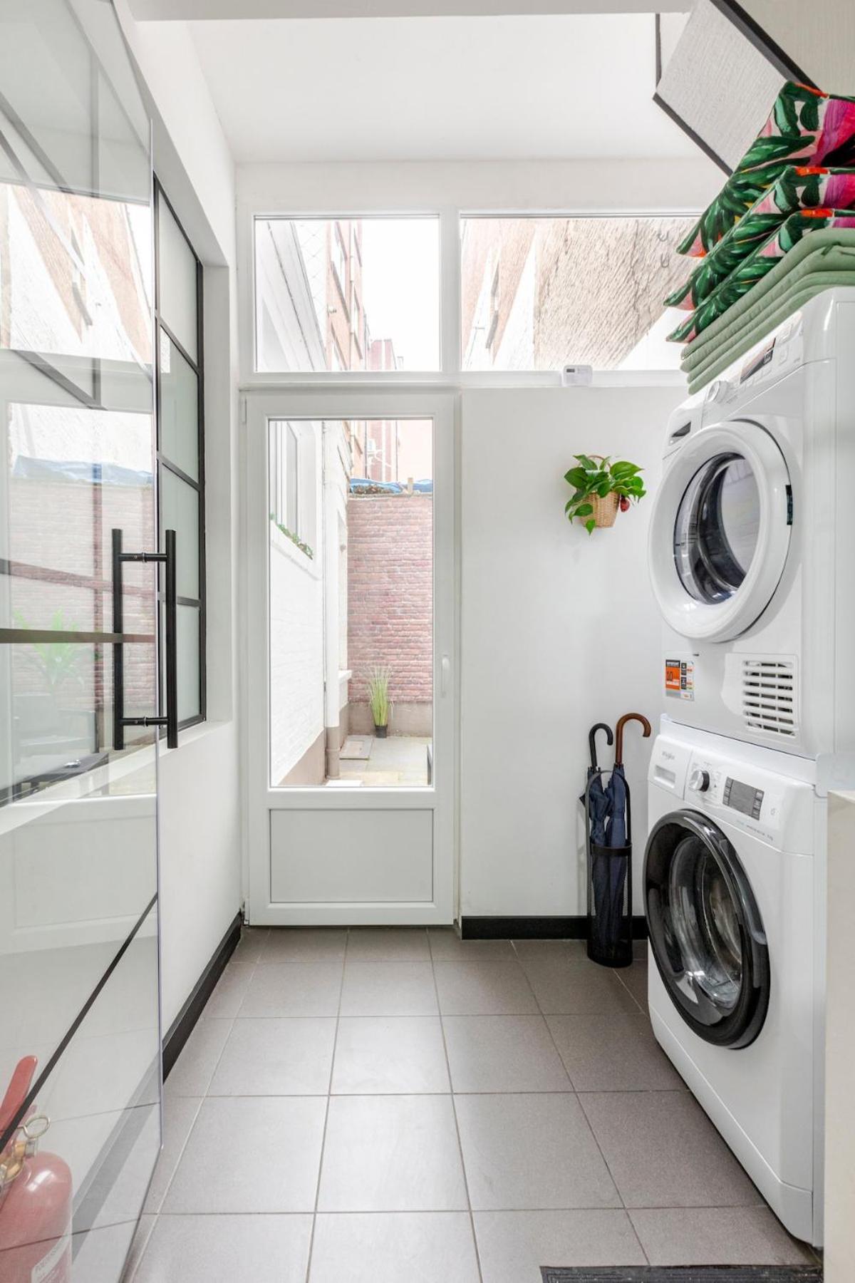Cosy Appartement Met Tuin In Centrum Antwerpen Gratis Parking Free Parking! Luaran gambar